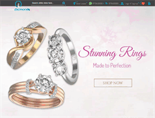 Tablet Screenshot of ilovediamonds.com